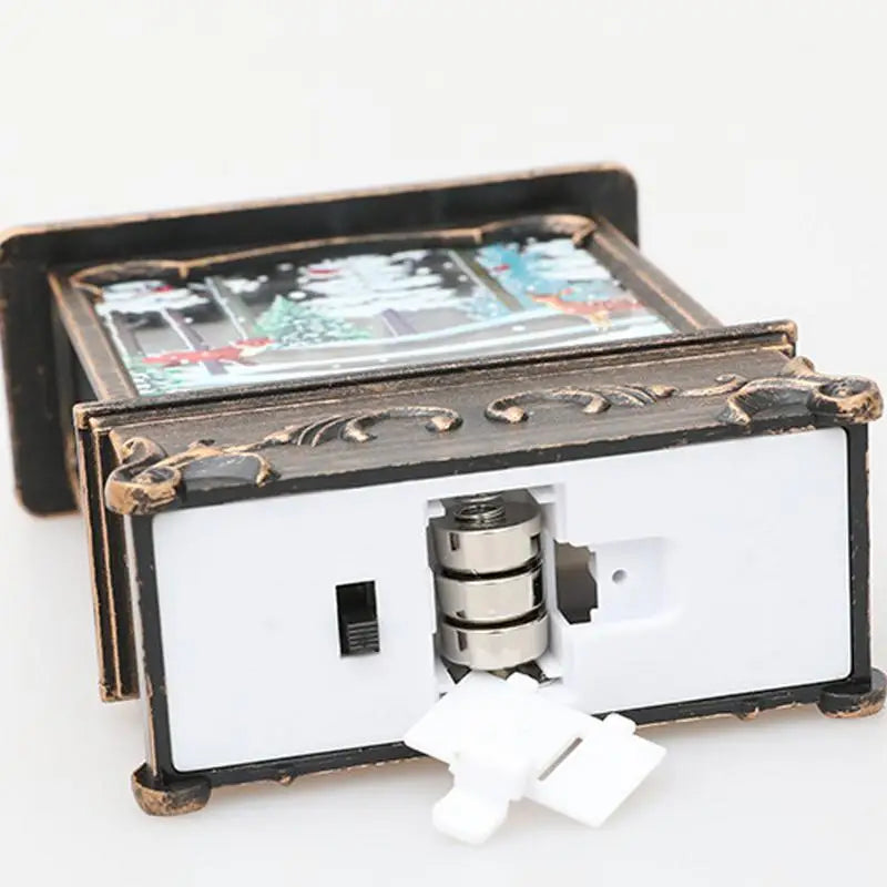 Christmas Snow Lantern - Enchanting Holiday Decor Centerpiece